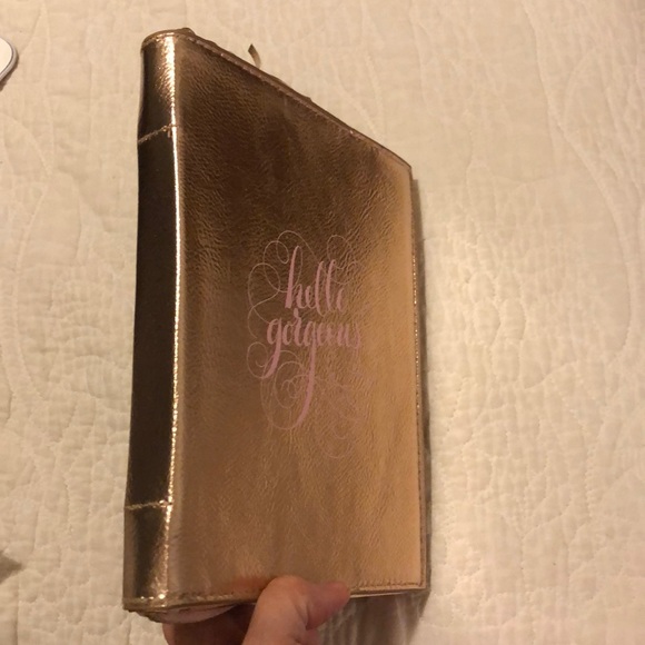 Hello Gorgeous Journal w Rose Gold Zipper Jacket - Picture 4 of 5